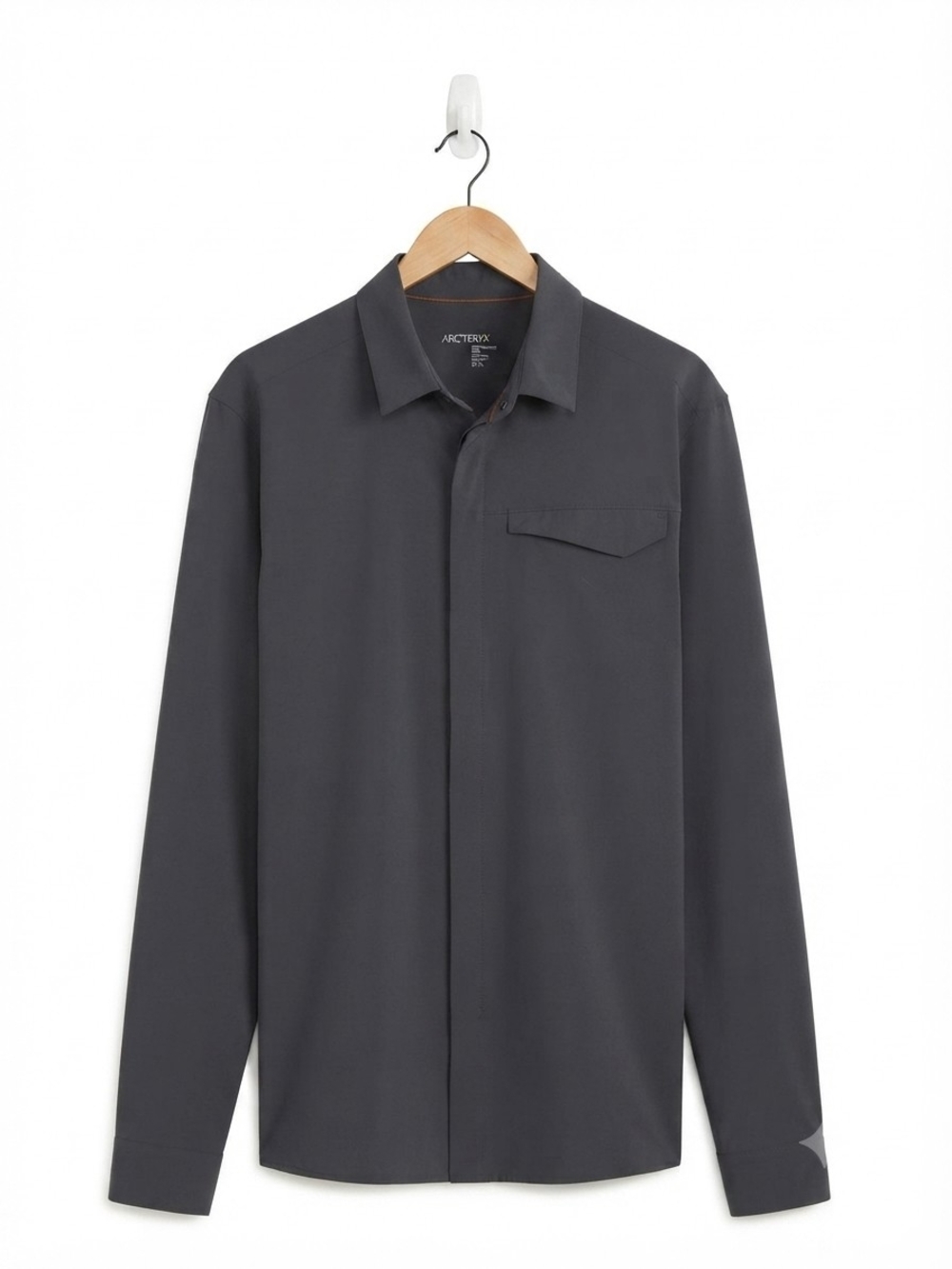 Arc'teryx Men's Charcoal Long-Sleeve Shirt